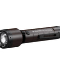 P6R Signature Rechargeable Flashlight Delivers 1400 Lumens Of Beast Bright LED Power With Smooth Focus And Dimming, Sleek Black Design
