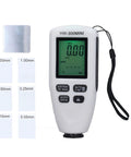 Coating Thickness Meter 0 To 2000 Um Digital Gauge For Automotive Paint, Car Coating Thickness Tester, 0.1 Um Mil Thickness Gauge For Used Car Buyers, Non Destructive Coating Gauge For Auto Body, Shop And Lab, with calibration foils