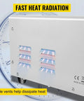 Side view of Pro Grade Stud Welder Dent Repair Kit With 1.8KW Spot Welder showing heat dissipation through side vents