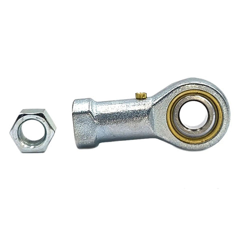 4 Pack Rod End Bearings Pre Lubricated With Three Eighths Inch Bore And Three Eighths Twenty Four Female Thread Right Hand With Jam Nuts Beefed Up Durable Steel Construction rod end with jam nut