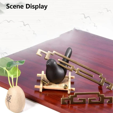 Set Of 5 Vintage Retro Style Kitchen Cabinet Door Handles And Drawer Pulls 177mm Length 6.97 Inches Antique Bronze Display