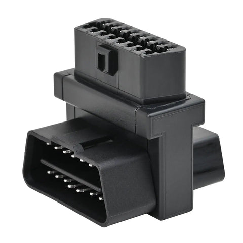 Pocket OBD2 Splitter Cable With 1 Male To 2 Female 16 Pin OBD II Port Splitter For Diagnostic Extender Dual Outlet T Connector