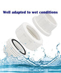 2 Inch White PVC Union Coupling Pipe Fitting With EPDM O Ring Socket To Socket For 2 Inch PVC Pipe Connector SCH40 in water splash