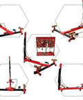10 Ton Beefy Car Frame Puller Set With 4409 Lb Loading Capacity Auto Body Frame Straightener And Heavy Duty Car Frame Machine