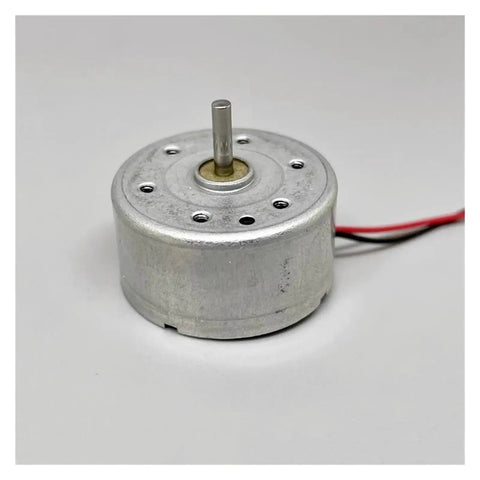 Mini 24mm Round DC Motor RF-300C-12180 High Speed 14000 RPM 1.5V To 6V Small Spindle Motor 24mm By 12.5mm With 2mm Shaft