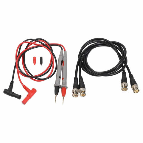 Cables and probes set for Must Have Dual Channel VI Curve Tester With Adjustable Frequency For Circuit Board Online Diagnosis.