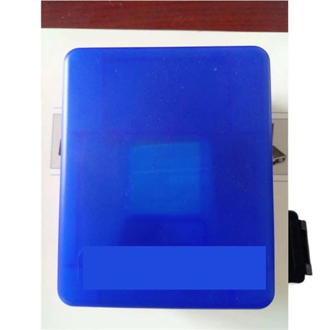 Aoxhugb Cc-01 Fiber Cleaver Optical Cutter For Ftth Cable Installation, blue portable cutter with ergonomic design.
