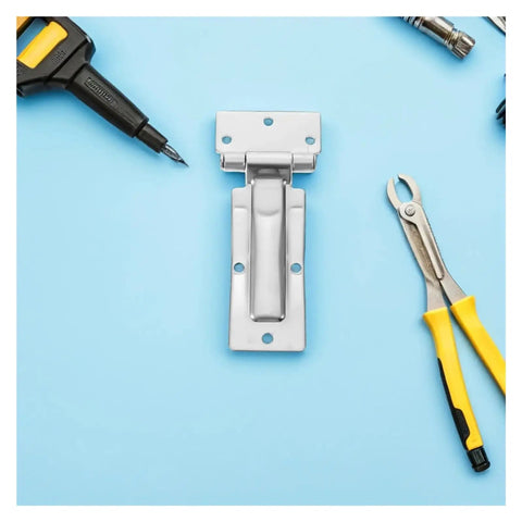 Heavy Duty Adjustable Door Hinges In Stainless Steel For Exterior Doors And Gates Quiet Close And Smooth Operation Built Tough
