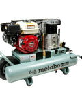 The Tank XL 9-Gallon Gas Wheelbarrow Air Compressor With Honda GX200 Engine, gas powered workhorse, 9.5 CFM at 90 PSI, USA built