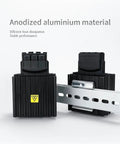 Heavy Duty 35Mm Din Rail Electric Cabinet Heater 65 Watt Compact Warming Module with anodized aluminum construction