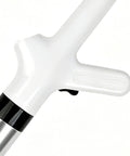 Close-up of ergonomic grip on the Clear Out Messy Blockages No Sweat With This Rechargeable Electric Plunger.