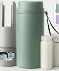 Portable Breast Milk Cooler Keeps Pumped Milk Chilled For Thirty Hours Straight Up No Fridge Required BPA Free Insulated Baby Bottle Tote with ice pack.