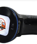 Big Rig Cargo Door Alert And Roll Up Opener Security Monitor With Straight Plug 12 Volt Power and USB ports for truck charging