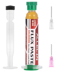 No Clean Soldering Flux 223 10cc 10ml high viscosity paste syringe with needle dispensing tool, pack of 1 pcs, lead-free
