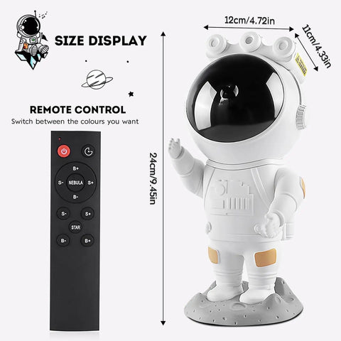 Starry Nebula Projector Night Light With Remote And Timer For Ceiling And Wall Projection 17 Modes astronaut design