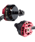 RS2205 2300KV Brushless Motors 4 Pack for FPV Racing Quadcopters 2CW 2CCW with screws shown in red and black