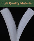Heavy Duty Adhesive Hook And Loop Tape Two Inch Wide Strip White With Super Sticky Grip showing the textured surface close-up.