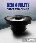 Grommet for Windshield Washer Pump With Grommet For BMW And Mercedes Benz Washer Motor Replacement Replaces OEM 67128362154