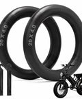 Beefy Heavy Duty Fat Bike Inner Tube 20x4.0 With Schrader Valve Durable Butyl Rubber Tubes and Electric Bike 2 Pack