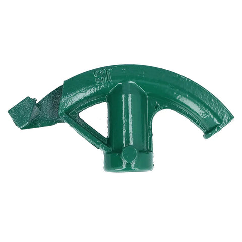 Heavy Duty Manual Conduit Tube Bender For Copper Aluminum Brass Steel Pipe One Point Four Inch 32 5 Mm Cast Iron Tool close-up view side angle.