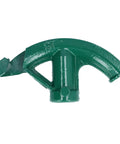 Heavy Duty Cast Iron Manual Pipe Bender 5/8 Inch Tube Former Tool showing green cast frame for precise bends.