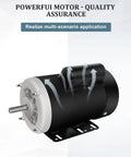 Half Horsepower Farm Duty Electric Motor, Single Phase 1750 RPM, 115 To 230 Volt, 56 Frame, Five Eighths Inch Shaft, TEFC