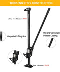 Heavy Duty Farm Jack 60 Inch Utility Lifting Tool For Tractor Truck SUV ATV UTV Off Road Recovery 6600 Lbs Capacity steel construction