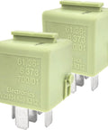 2-Pack 12V 70A 5 Pin Automotive Relay Beefy Heavy Duty Power Relay General Purpose For Horn Wiper And Cooling System SPDT Replacement