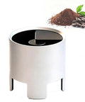 Killer 12 Needle Coffee Distributor Wand For Espresso Durable Stainless Steel Bed Leveler, shown with coffee grounds.