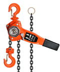 Beefy Heavy Duty 6 Ton Lever Chain Hoist Come Along With 10 Ft Lift, 13200 Lb Capacity, G80 Galvanized Carbon Steel, double pawl brake