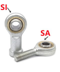 Heavy Duty Metric Rod End Joint Bearing Built Tough For Smooth Glide Movement Handles Hefty Loads Without Hassle with male and female threads.
