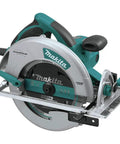 Professional 8 1 4 Inch Magnesium Circular Saw With Electric Brake And Dual LED Cut Line Lights side view showcasing handle and blade.