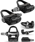 RK200 Dual Sensing Power Meter Pedals for Ride Smarter With Advanced Cycling Dynamics Left Right Balance Look Keo Cleat Compatible