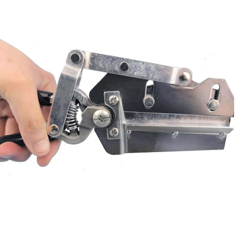 Handheld Portable Metal Letter Bender And Shaping Pliers For Aluminum Iron And Stainless Steel Up To 0.6mm Thick Width 3.9 Inch