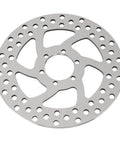 Metal Brake Disc Replacement For Electric Scooters With Wear Resistant Build Beefed Up Braking Easy Install Stable Stop For Daily City Rides On Electric Scooters And Mini Motorcycles Weather Resistant Durable Disk