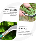 Manganese Steel Garden Weeder Tool Set For Easy Weeding And Grass Cutting Ergonomic Handle Lightweight Durable Sickle Design