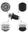 RV Water Tank Probe Sensors 8 Pack With Rust Resistant Post And Hardware Four Part Assembly Includes Grommet Washer And Nuts
