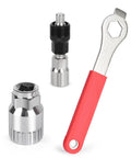 Bike Crank Removal Tool and Crank Puller for 20 Spline and Square Taper Cranks Universal Bottom Bracket Extractor, steel build