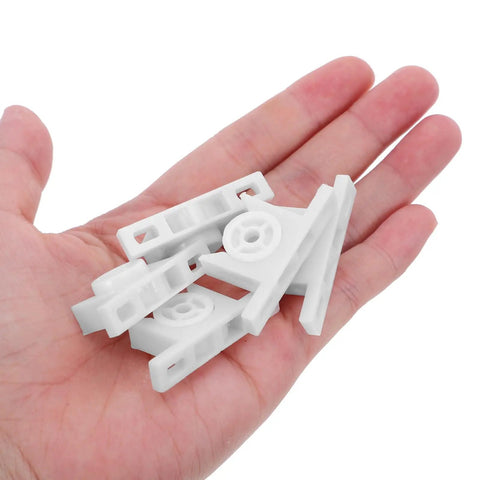 Cabinet Door Catch Hardware Kit With Screws Durable Plastic Ball Clips For Cabinets And Closets Easy Install Breakage Resistant Latch Set