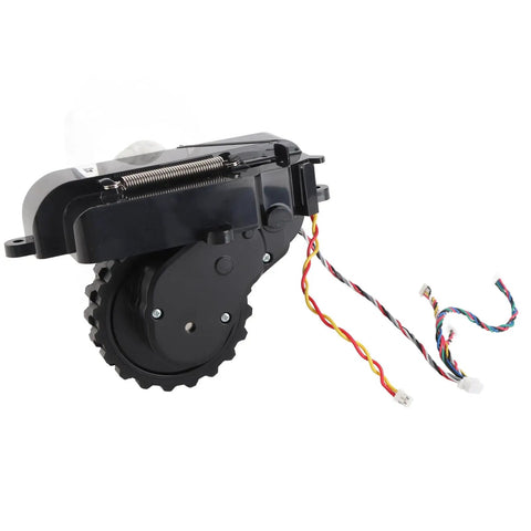 Right Drive Wheel Module Replacement For M6 PRO Robot Vacuum Cleaner With Shock Absorption And Non Slip Tread ABS Pro Grade Wheel
