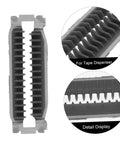 Automatic Tape Cutter Baffle Plate Replacement For Tape Dispensers Universal Compatibility Spare Part For Packaging And Shipping Tasks Easy Install Reduces Manual Adjustments And Downtime Craft And Shipping Tape Ready close-up metal plastic insert