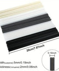 Shop Grade Heavy Duty Slick Fix Plastic Welding Rods Kit Forty Pieces PP PE PVC ABS in various colors 20cm size for repairs.