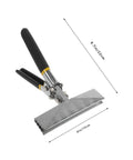 6 Inch Manual Sheet Metal Bender Duckbill Pliers with ergonomic grip and chrome vanadium steel construction, side view