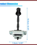 Front Left Door Hinge Check Arm Stop Strap For Sonata 2011 2015 Replacement Part OE 79380 3S000 with dimensions 15.5cm x 7.5cm.