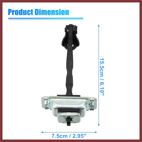 Front Left Door Hinge Check Arm Stop Strap For Sonata 2011 2015 Replacement Part OE 79380 3S000 with dimensions 15.5cm x 7.5cm.