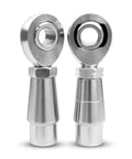Half Inch Rod End Kit With Panhard Joints Left And Right Hand 20 TPI Thread Chromoly Linkage Joint Heat Treated For Maximum Strength Fits One Inch Tube OD 0.065 Inch Wall Five Inch ID Includes Tube Adapter And Locknut, two chromoly rod ends