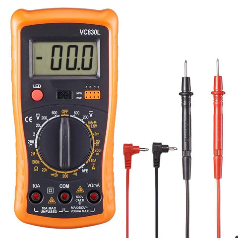 Digital multimeter from Versatile Soldering Iron Kit With Digital Multimeter 110V 60W Adjustable Temperature Desoldering Pump Solder Stand
