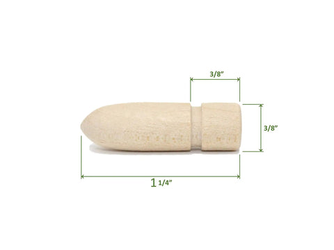 Premium Hardwood Table Alignment Pins 10 Pack Size One Point Two Five Inch Furniture Connectors, 1 1/4 inch hardwood dowel.