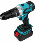 Cordless Drill And Impact Driver Combo Pack With Rechargeable Battery And Charger, Variable Speed Power Tool packing sweet torque for heavy duty woodworking and simple home fix ups.