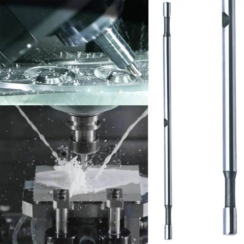 Metal Cutting Double Head Sheet Nibbler Cutter Drill Attachment in action, precision measuring kit tools shown in use.